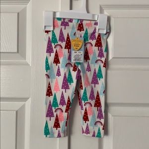 New Cat & Jack Christmas tree girl’s leggings